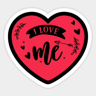 I Love Me Sticker